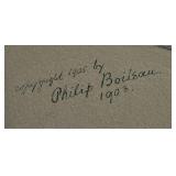 DR - Philp Boileau Portrait - Vintage Framed Artwork DR - Philp Boileau Portrait - Vintage Framed Artwork