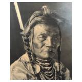 DR - T.J. Hileman Chief Bird Rattler Photogravure Portrait - Glacier National Park, 1927 DR - T.J. Hileman Chief Bird Rattler Photogravure Portrait - Glacier National Park, 1927