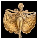 Antique Pocket Emptier - Gold-Toned Figure Antique Pocket Emptier - Gold-Toned Figure