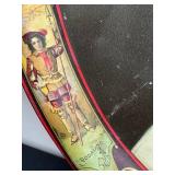 DR - Julia Marlowe Tin Lithograph Tray - Antique Advertising / Vintage Art Nouveau Julia Marlowe Tin Lithograph Tray DR - Julia Marlowe Tin Lithograph Tray - Antique Advertising / Vintage Art Nouveau Julia Marlowe Tin Lithograph Tray