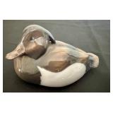 DR - Royal Copenhagen Tufted Duck Porcelain Figurine, No 1934 DR - Royal Copenhagen Tufted Duck Porcelain Figurine, No 1934