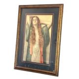 DR - Art Nouveau Framed Print DR - Art Nouveau Framed Print