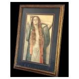 DR - Art Nouveau Framed Print DR - Art Nouveau Framed Print