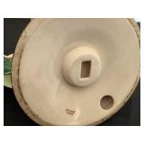 BR - Vintage Porcelain Lady Figurine - Art Deco Green Dress BR - Vintage Porcelain Lady Figurine - Art Deco Green Dress