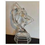 DR -Vintage Art Deco Nude Glass Figurine DR -Vintage Art Deco Nude Glass Figurine