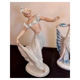 DR - Schaubach Kunst Germany Art Deco Porcelain Dancers (Lot of 2) DR - Schaubach Kunst Germany Art Deco Porcelain Dancers (Lot of 2)