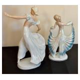 DR - Schaubach Kunst Germany Art Deco Porcelain Dancers (Lot of 2) DR - Schaubach Kunst Germany Art Deco Porcelain Dancers (Lot of 2)