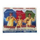 Singin' in the Rain British Quad Poster - 2000 Re-release Singin' in the Rain British Quad Poster - 2000 Re-release