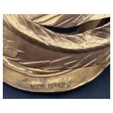 BR - Pair of Vintage Mid Century Brass Italian Fighting Roosters BR - Pair of Vintage Mid Century Brass Italian Fighting Roosters