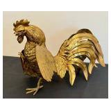 BR - Pair of Vintage Mid Century Brass Italian Fighting Roosters BR - Pair of Vintage Mid Century Brass Italian Fighting Roosters