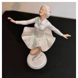 DR - Vintage Heinz Schaubach Sonja Henie Norway Ice Skater Porcelain Figurine DR - Vintage Heinz Schaubach Sonja Henie Norway Ice Skater Porcelain Figurine