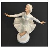 DR - Vintage Heinz Schaubach Sonja Henie Norway Ice Skater Porcelain Figurine DR - Vintage Heinz Schaubach Sonja Henie Norway Ice Skater Porcelain Figurine