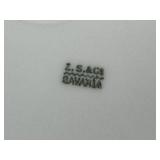 DR - Royal Vienna 7.5in Covered Butter Plate with 18K Gold Rim, Austria and Vintage Floral Bavaria Plate DR - Royal Vienna 7.5in Covered Butter Plate with 18K Gold Rim, Austria and Vintage Floral Bavaria Plate