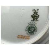 DR - Royal Vienna 7.5in Covered Butter Plate with 18K Gold Rim, Austria and Vintage Floral Bavaria Plate DR - Royal Vienna 7.5in Covered Butter Plate with 18K Gold Rim, Austria and Vintage Floral Bavaria Plate