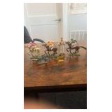 misc horse racing and jockey figurines lot