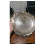 1961 baton Rouge fairgrounds silver plated platter trophy