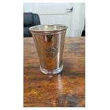 1967 silver plated 2nd place horse racing trophy from the dedham country and polo club