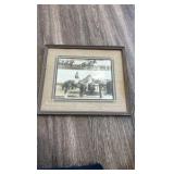 1935 white clouds horse racing photo