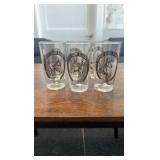 1930s-1940s Kentucky derby winners drinking glasses