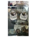 1920s jockey themed ink wells