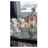horse racing themed ceramics lot
