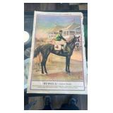 1932 horse racing illustration