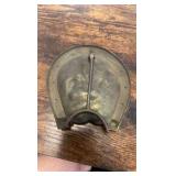 cast iron horse racing display piece