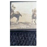 1918 horse racing photograph