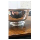 suffolk downs silver plated bowl