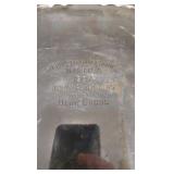 1937 silver plated platter horse show trophy