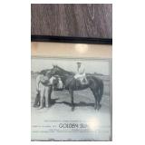 1957 golden son horse racing photo
