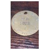 antique Churchill downs Kentucky derby club house pass