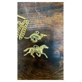 horse racing/greyhound racing watch fob