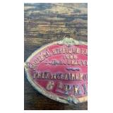 1955 French equestrian society horse and racing medal