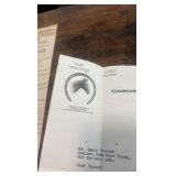 1874-1944 horse themed paper collectibles