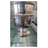 1957 horse racing trophy from mademoiselle stakes in Louisiana