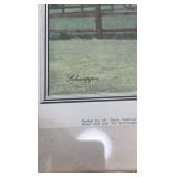 antique horse racing lithograph