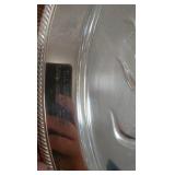 1961 silver plated horse related award