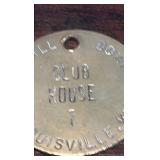 antique Churchill downs Kentucky derby club house pass
