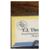 1978 vintage royal Hong Kong jockey club name tag