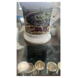 vintage horse racing “race of the century” tea cup