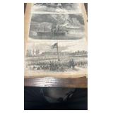 1867 Harper’s weekly newspaper cut outs