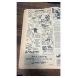 1949 Kentucky derby 75th anniversary commemorative news paper