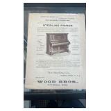 late 1800s sheet music