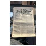 late 1880s-early 1900s sports magazines