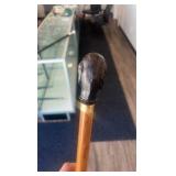 vintage cane with dog head