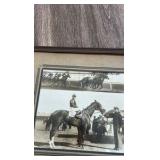 1935 white clouds horse racing photo