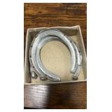 1940s-1950s victory racing plates in box horse racing shoes