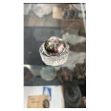 1920s jockey themed ink wells