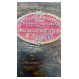 1955 French equestrian society horse and racing medal